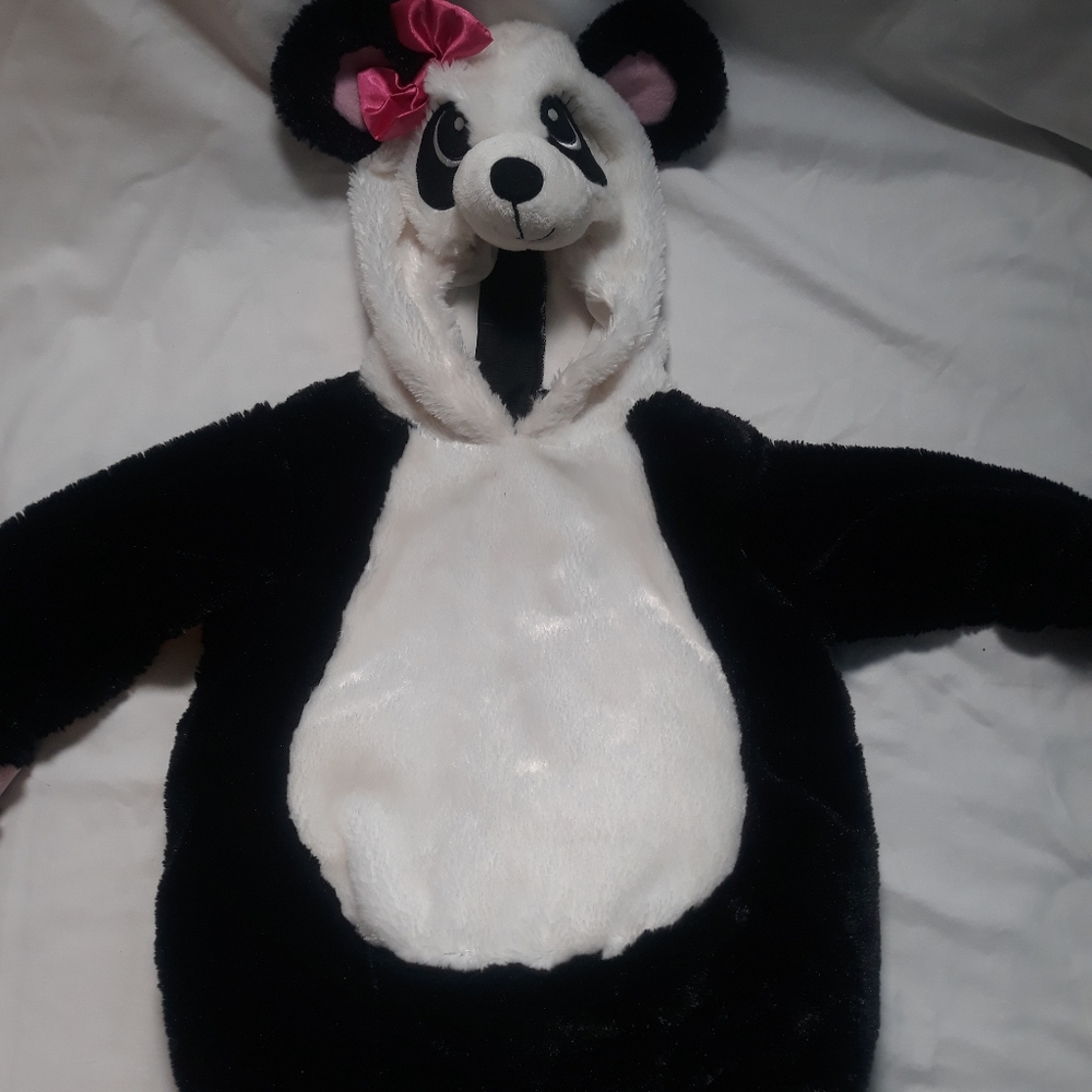 Panda plush costume